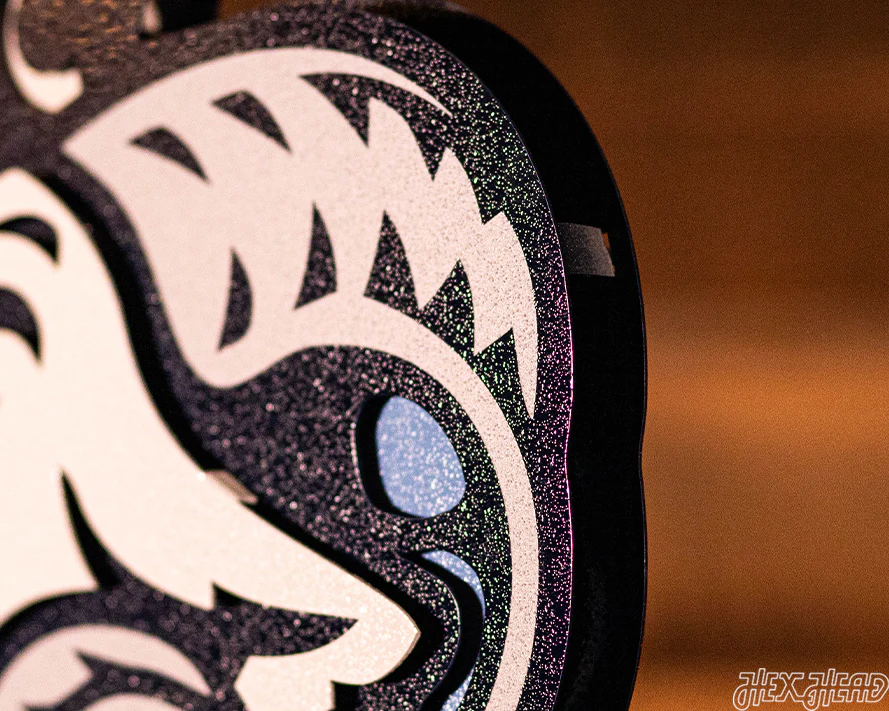 North Carolina Tar Heels "Rameses" 3D Vintage Metal Wall Art - Image 7