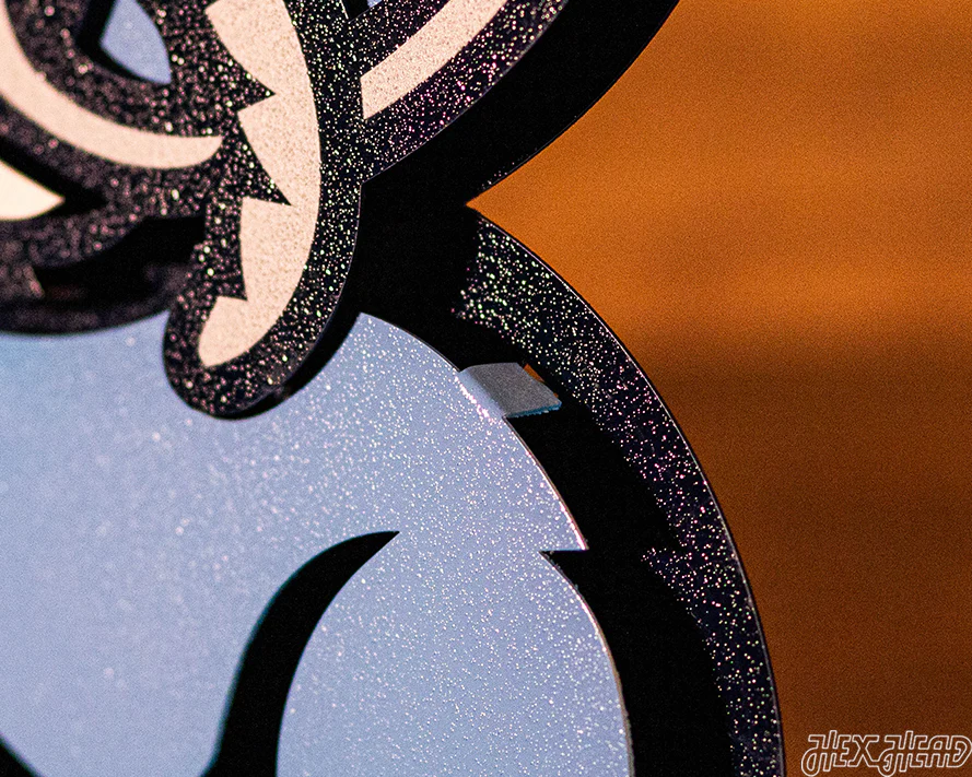 North Carolina Tar Heels "Rameses" 3D Vintage Metal Wall Art - Image 8