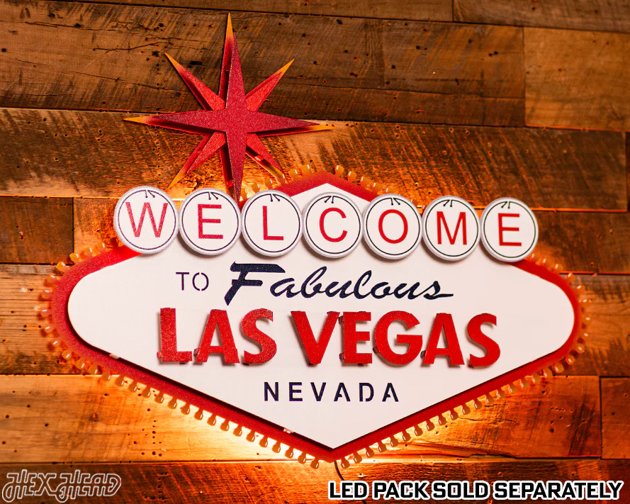 "Welcome to Las Vegas" 3D Metal Wall Art - Image 3