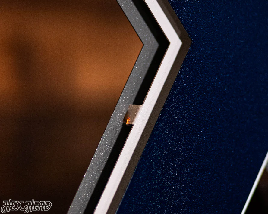 Xavier "X" 3D Vintage Metal Artwork - Image 12