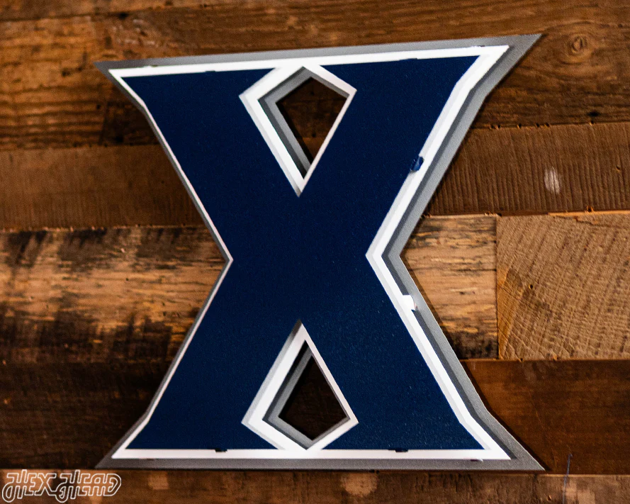 Xavier "X" 3D Vintage Metal Artwork - Image 5