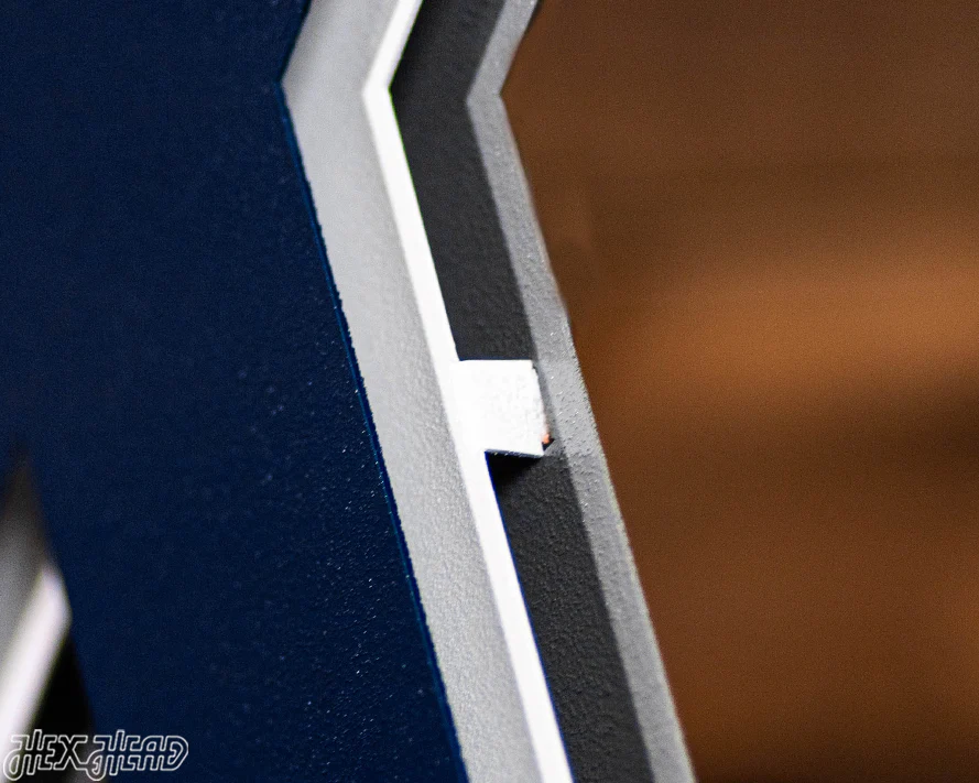 Xavier "X" 3D Vintage Metal Artwork - Image 9